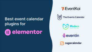 Best event calendar plugins for Elementor